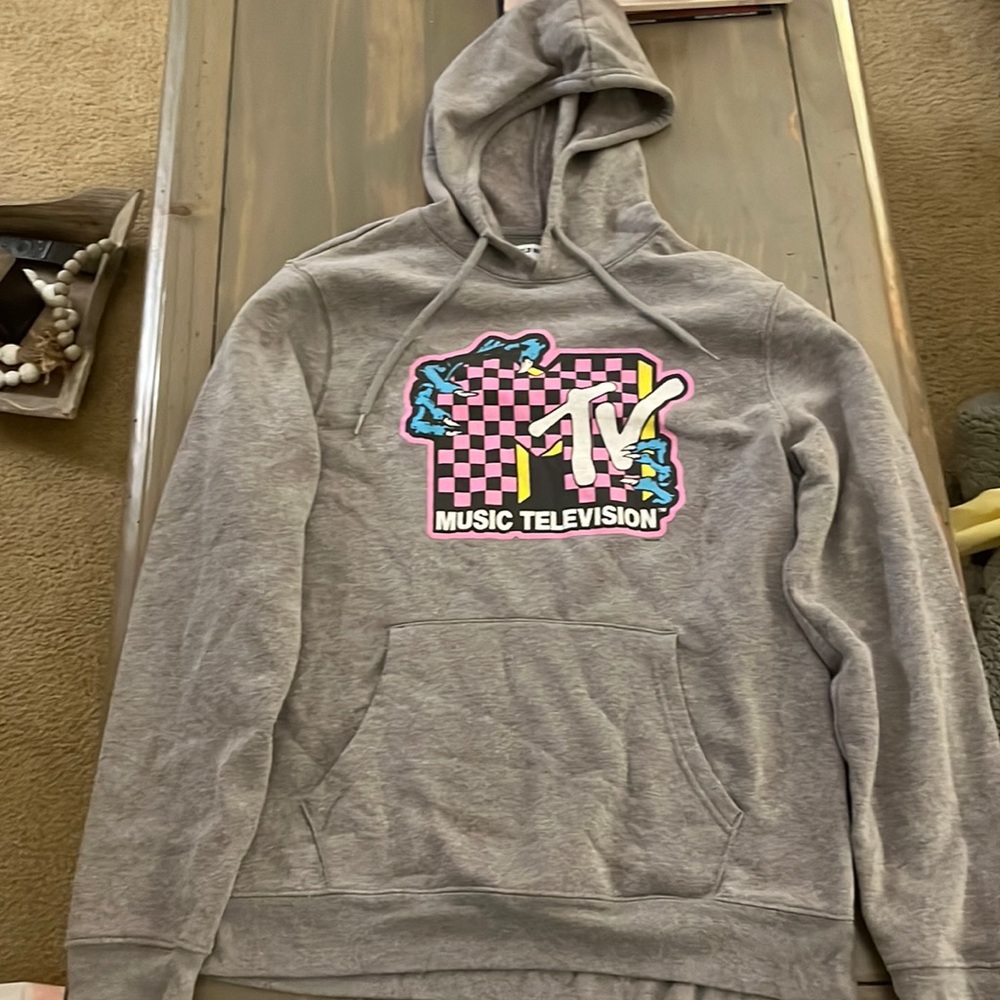 Gray TV music television hoodie
